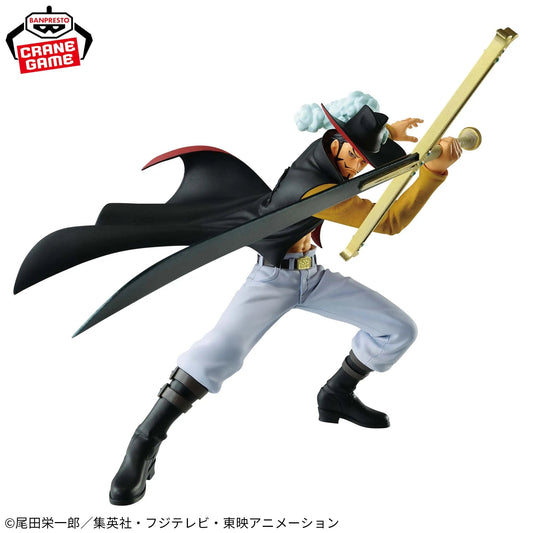 One Piece Dracule Mihawk Battle Record Collection Banpresto Figure Originale