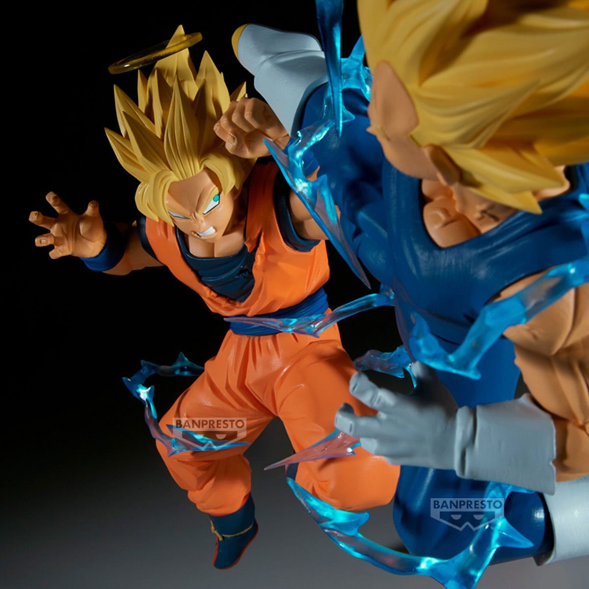 Dragon Ball Z Match Makers Son Goku Super Saiyan 2 VS Majin Vegeta SSJ2 Figure Banpresto