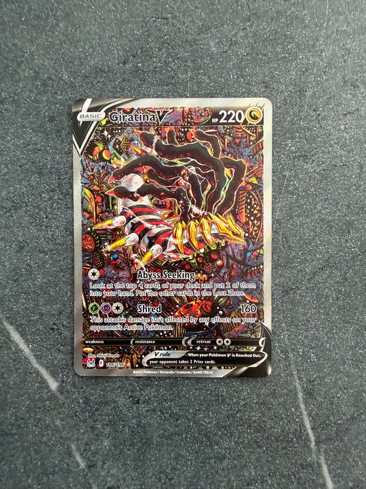 Giratina V 186/196 Alternate Art – Lost Origin – Pokémon ENG