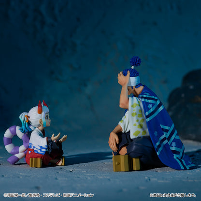 Yamato & Ushimaru One Piece Ichiban Kuji D Prize Revible Moment Figure