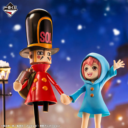 Rebecca & Toy Soldier One Piece Ichiban Kuji D Prize Revible Moment Figure