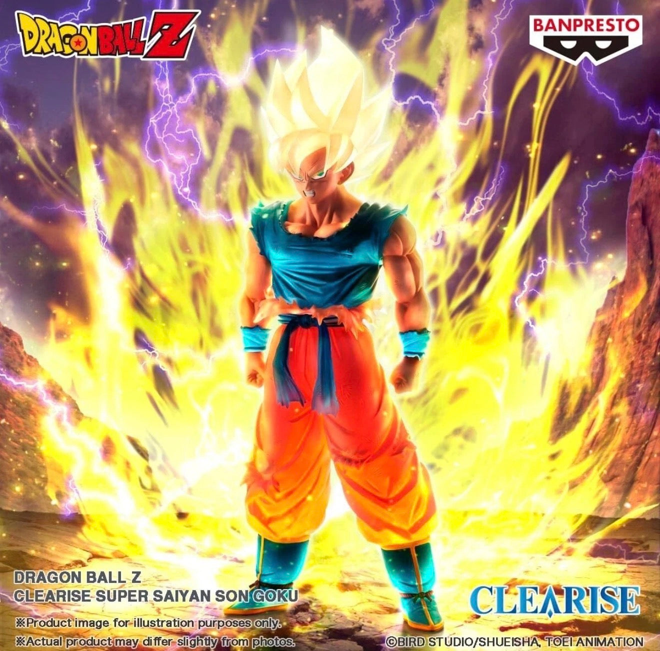 Dragon Ball Z Clearise Son Goku Super Saiyan Figure Banprest