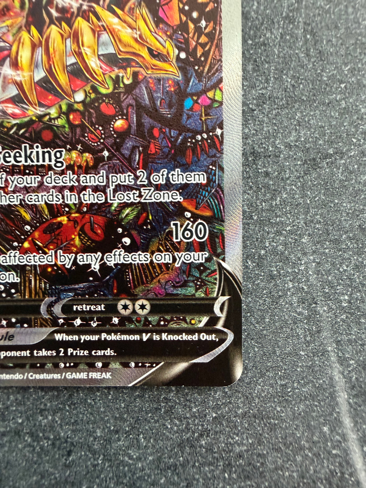 Giratina V 186/196 Alternate Art – Lost Origin – Pokémon ENG