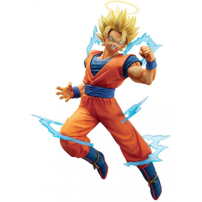 Dragon Ball Z Dokkan Battle Collab Super Saiyan 2 Son Goku Figure Banpresto
