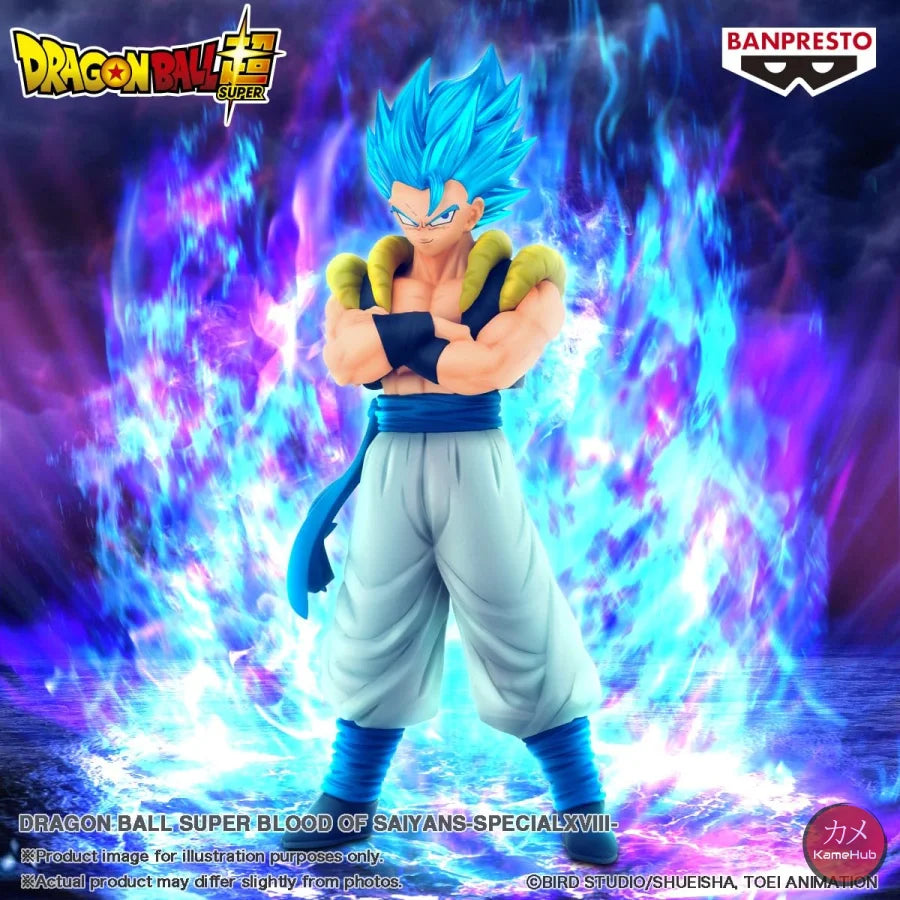 Dragon Ball Super Blood of Saiyans Special XVIII Gogeta Blue Figure Banpresto