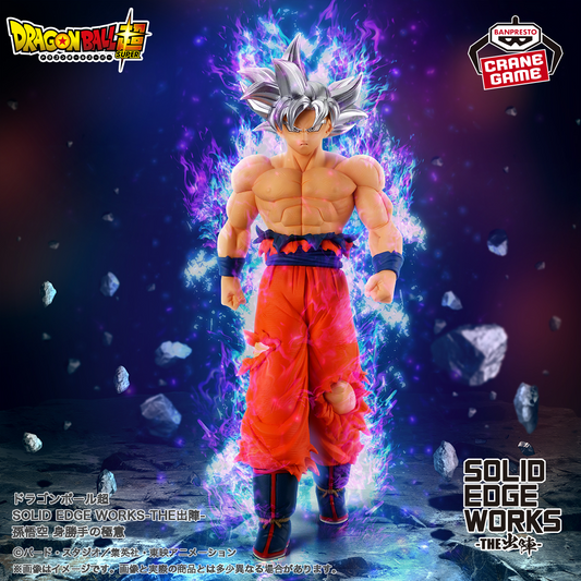 Dragon Ball Super Solid Edge Works The Shutsujin Son Goku Ultra Instinct Figure Banpresto