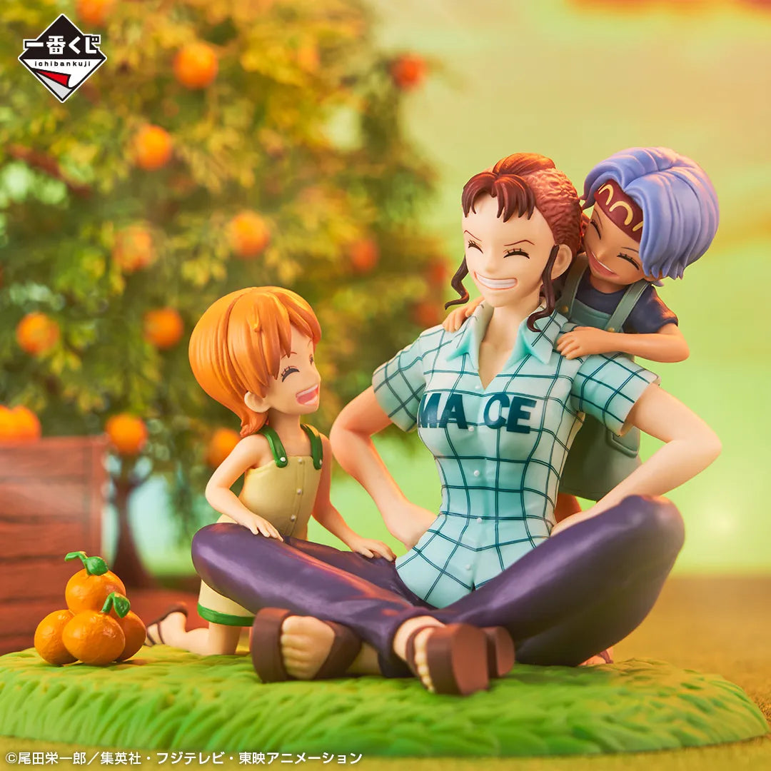 Bell-mère Nami Nojiko Revible Moment Ichiban Kuji One Piece Figure Last One