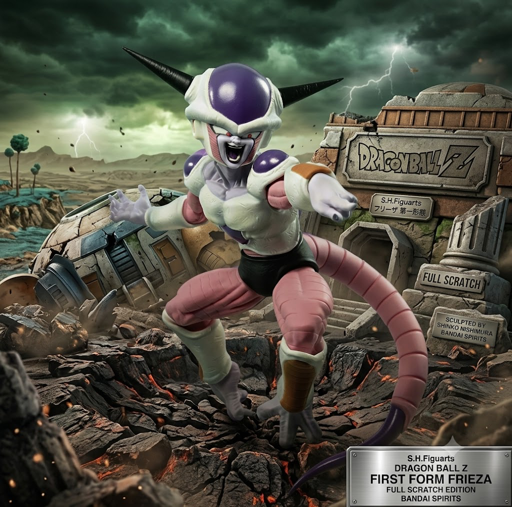 Dragon Ball Z Frieza First Form Full Scratch Figure Bandai Spirits
