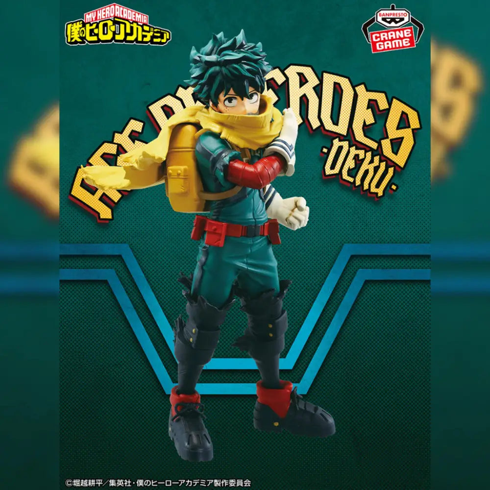 Izuku Midoriya Deku AGE OF HEROES Figure – My Hero Academia Banpresto