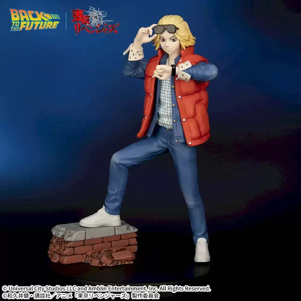 Mikey Figure Tokyo Revengers x Back to the Future Premium Statue