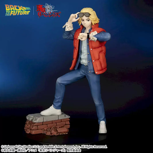 Mikey Figure Tokyo Revengers x Back to the Future Premium Statue