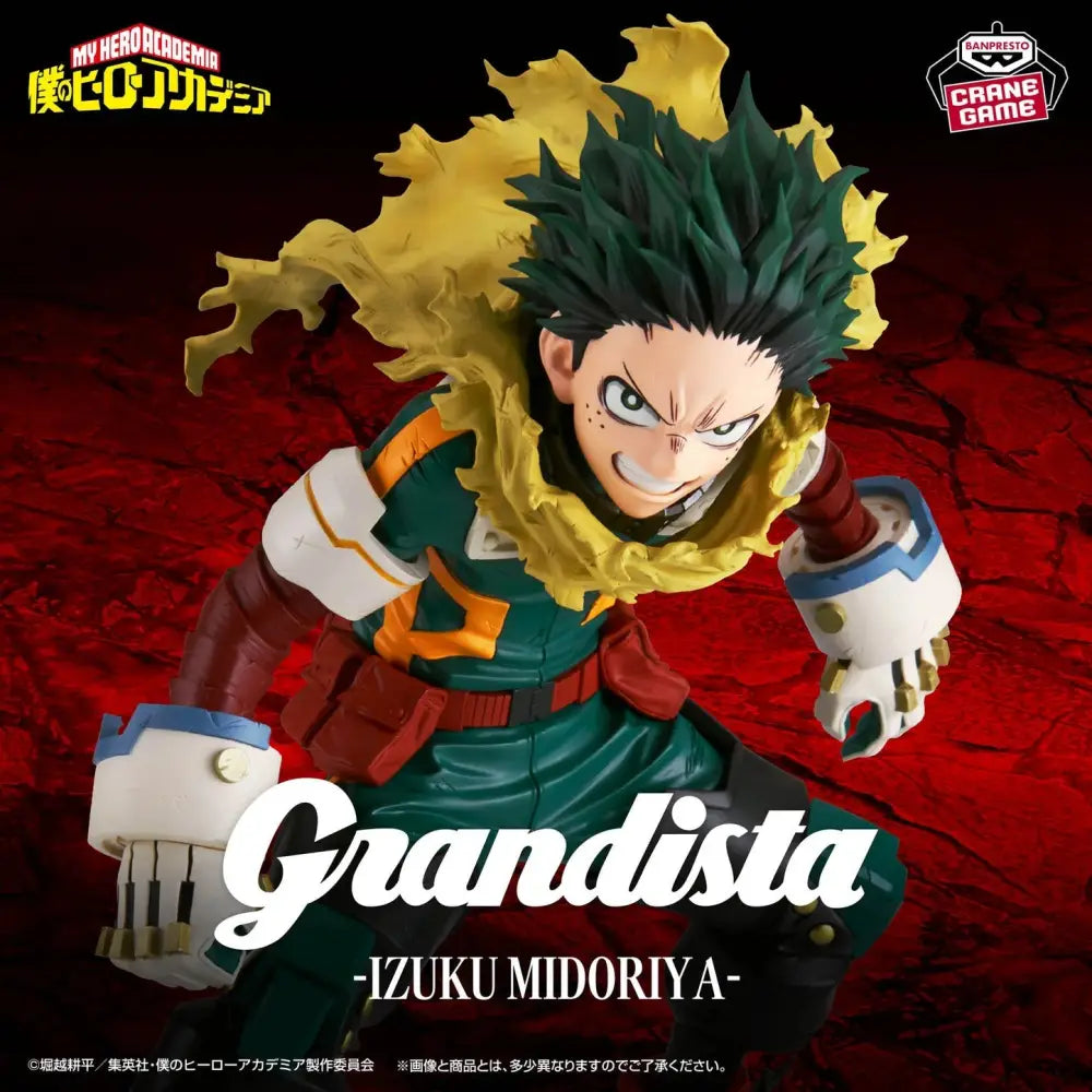 My Hero Academia Grandista Izuku Midoriya Figure Banpresto – Deku | Aura Japan