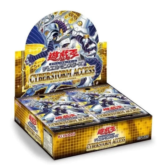 Yu-Gi-Oh! Cyberstorm Access JAP – Booster Box Ufficiale Konami (30 Bustine OCG)