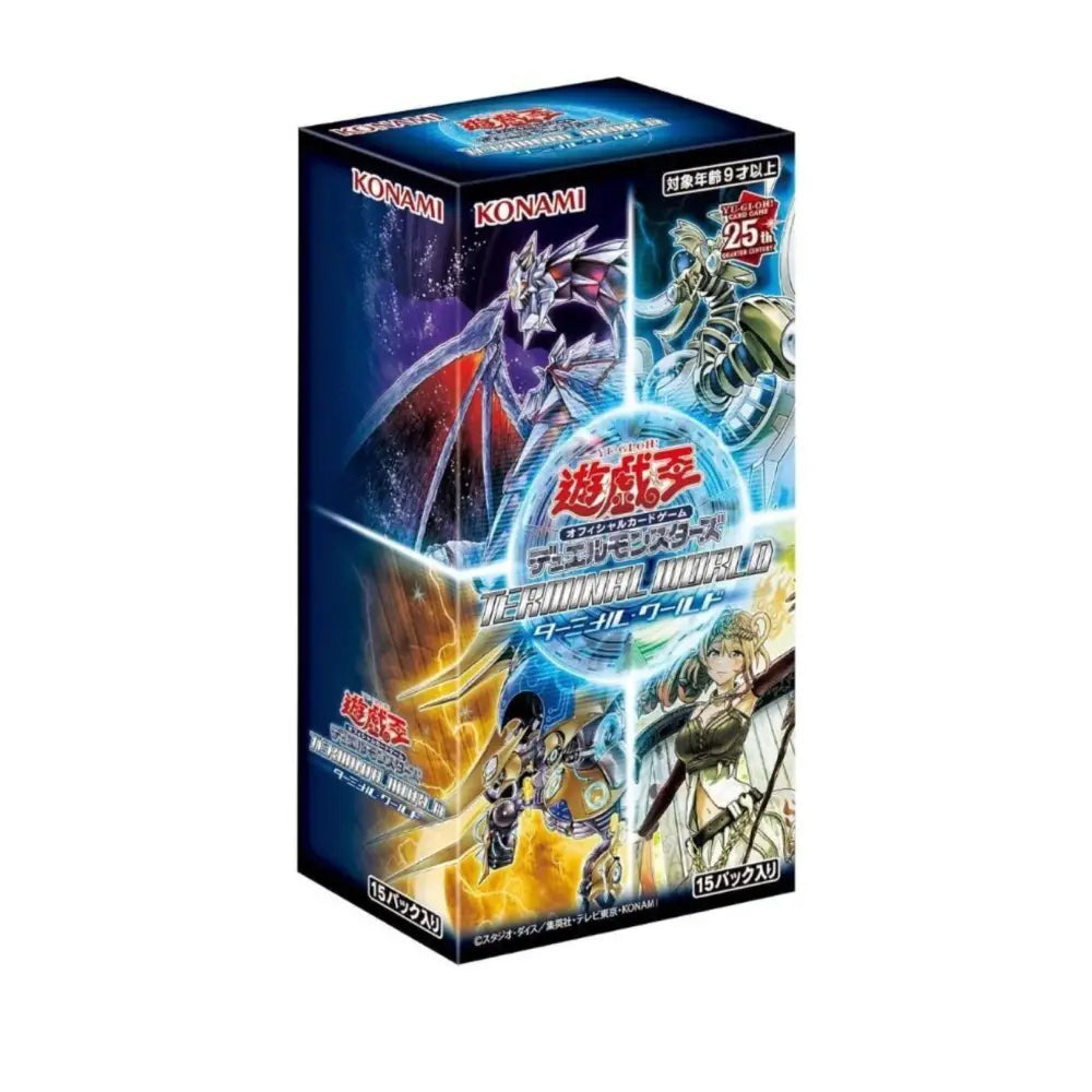 Yu-Gi-Oh! Terminal World 25th Anniversary JAP – Box Ufficiale Konami (15 Bustine)